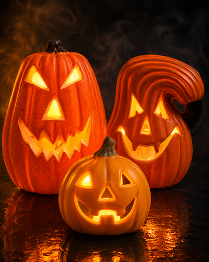 🔥 Halloween Sale 49% OFF – Glowing Pumpkin Lantern Decor | 3 Styles Available