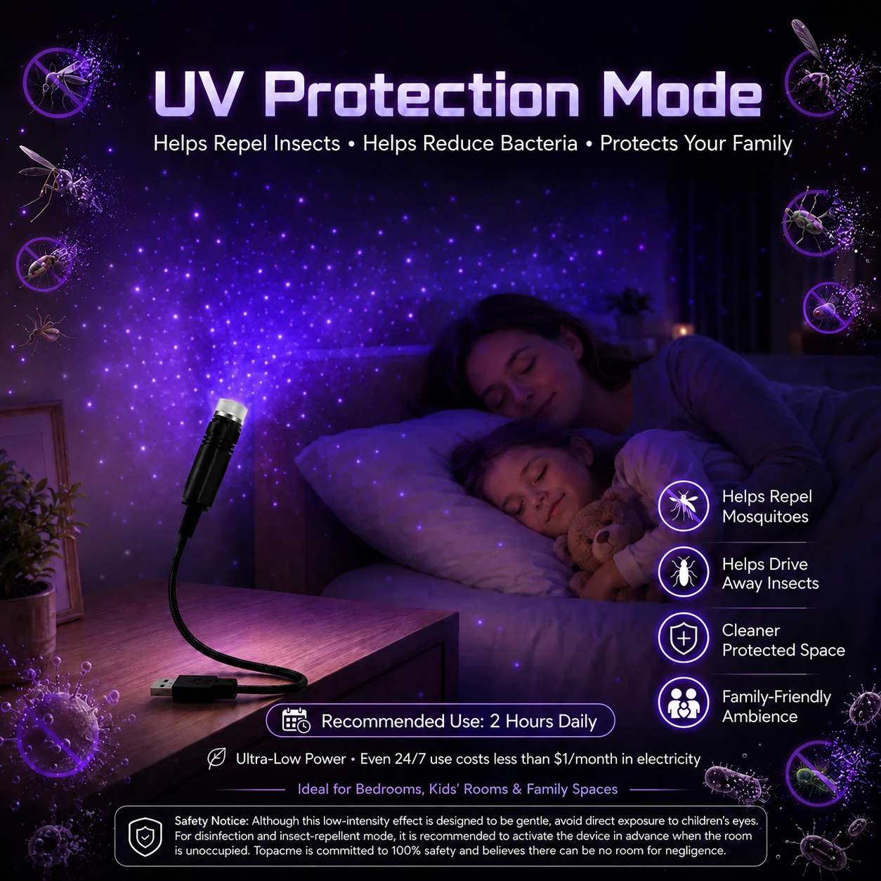 🌌 Immersive 5D Galaxy Ocean Projector – Explore Beyond Your Walls
