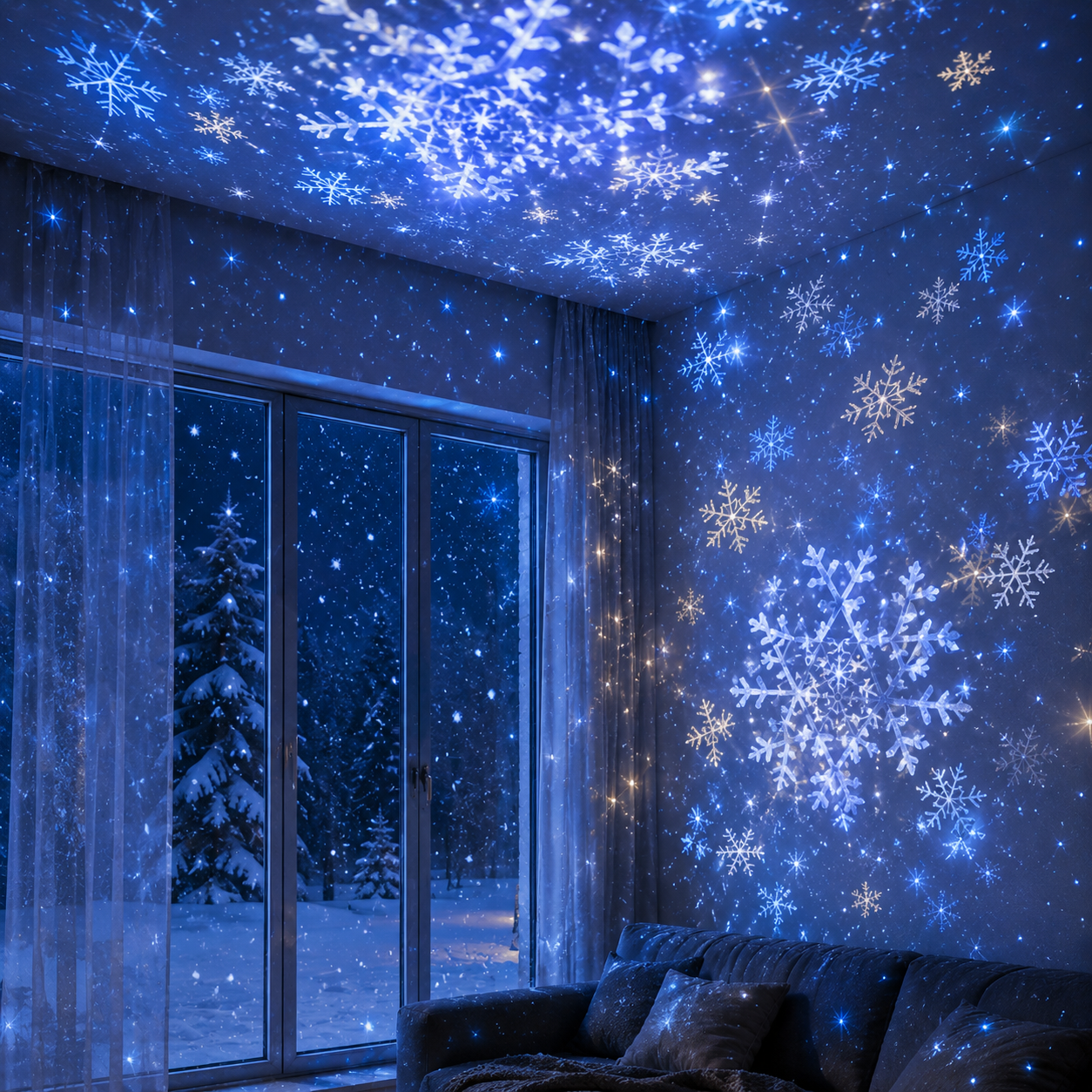 🐠 Immersive Ocean Light Projector – Bring the Underwater World Home