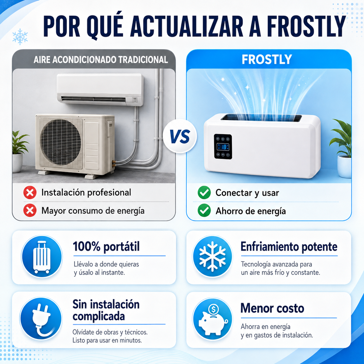 🔥Limited Discount🔥Ductless Portable Air Conditioners No Windows Needed