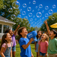 👨‍👩‍👧‍👦 10 Bottles of 3D Magic Bubble Concentrate + 1 FREE Magic Bubble Blaster🔫
