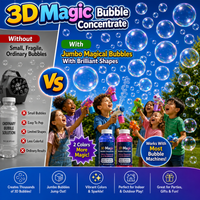 🔥 2 Bottles【Most Popular】 — Double The Bubble Magic • Perfect For 2 Kids