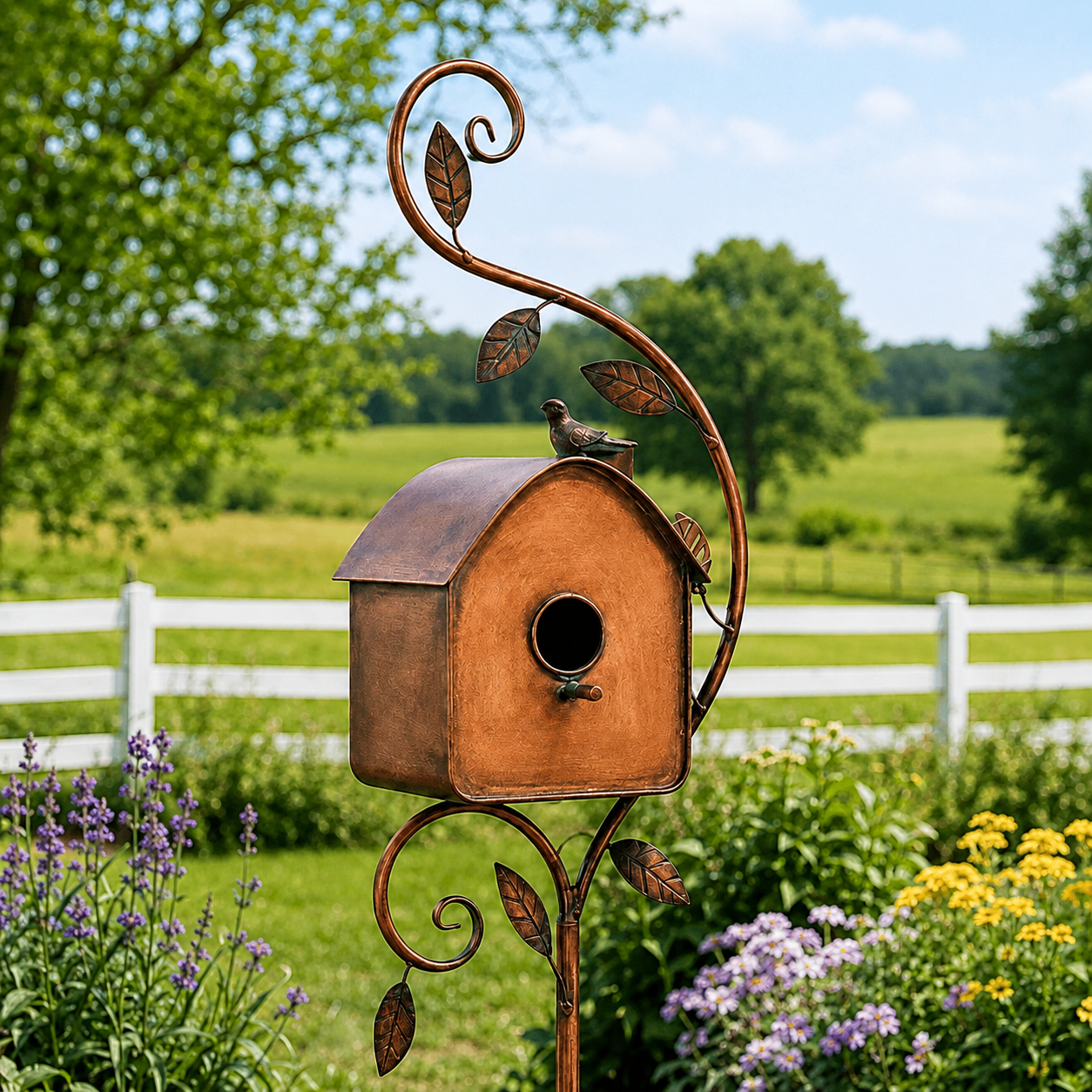 🔥Last Day 69% OFF Sola🔥-❤🐦Handmade Iron Birdhouse❤