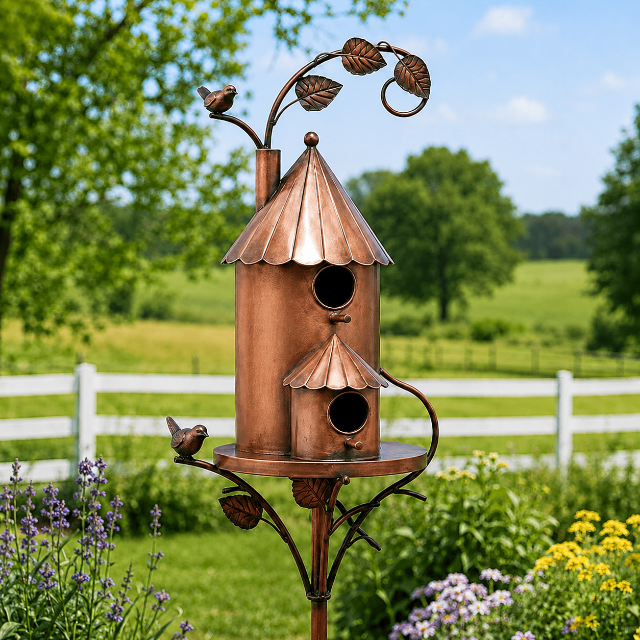 🔥Last Day 69% OFF Sola🔥-❤🐦Handmade Iron Birdhouse❤