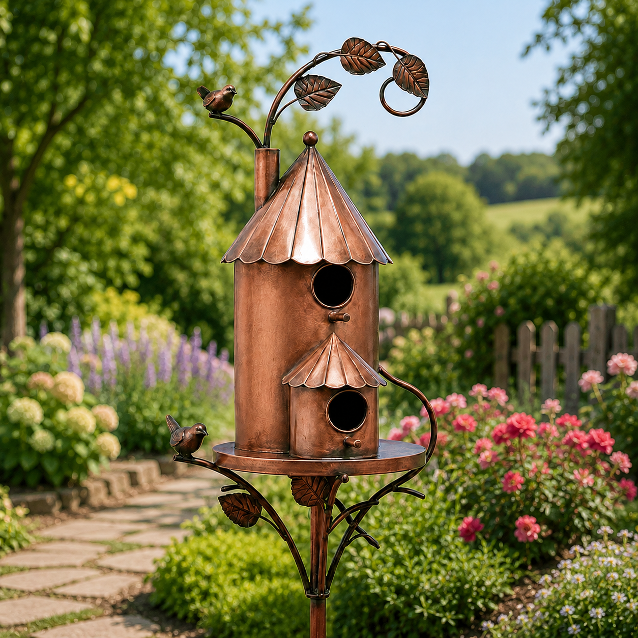 🔥Last Day 69% OFF Sola🔥-❤🐦Handmade Iron Birdhouse❤