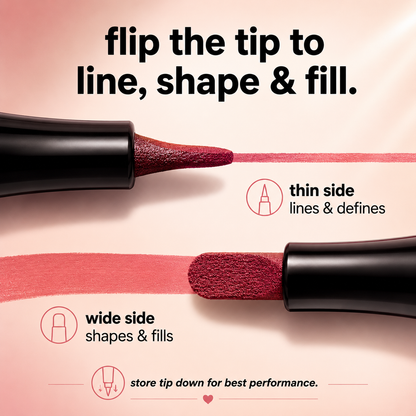 Final 3 hours 50% off:🌸 Long-Lasting Lip Liner Stain Marker – Precise Definition & Smooth Color