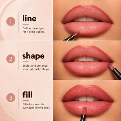 Final 3 hours 50% off:🌸 Long-Lasting Lip Liner Stain Marker – Precise Definition & Smooth Color