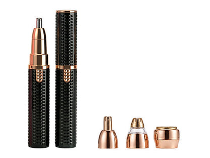 ✨ 50% OFF! 💇 Portable Electric Eyebrow Trimmer – Absolute Precision, 3 Interchangeable Heads & USB Rechargeable – Ideal for Eyebrows, Nose and Body 🪒💫