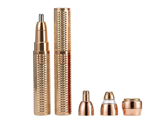 ✨ 50% OFF! 💇 Portable Electric Eyebrow Trimmer – Absolute Precision, 3 Interchangeable Heads & USB Rechargeable – Ideal for Eyebrows, Nose and Body 🪒💫