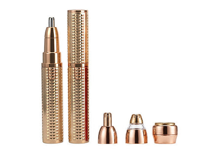 ✨ 50% OFF! 💇 Portable Electric Eyebrow Trimmer – Absolute Precision, 3 Interchangeable Heads & USB Rechargeable – Ideal for Eyebrows, Nose and Body 🪒💫