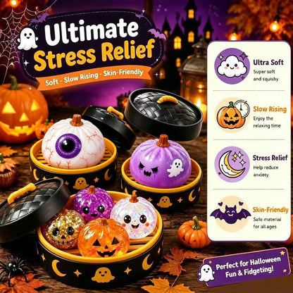 🎃👻 Last Day 50% OFF – Adorable Halloween Ghost Squishies You Can't Put Down! 🖐️