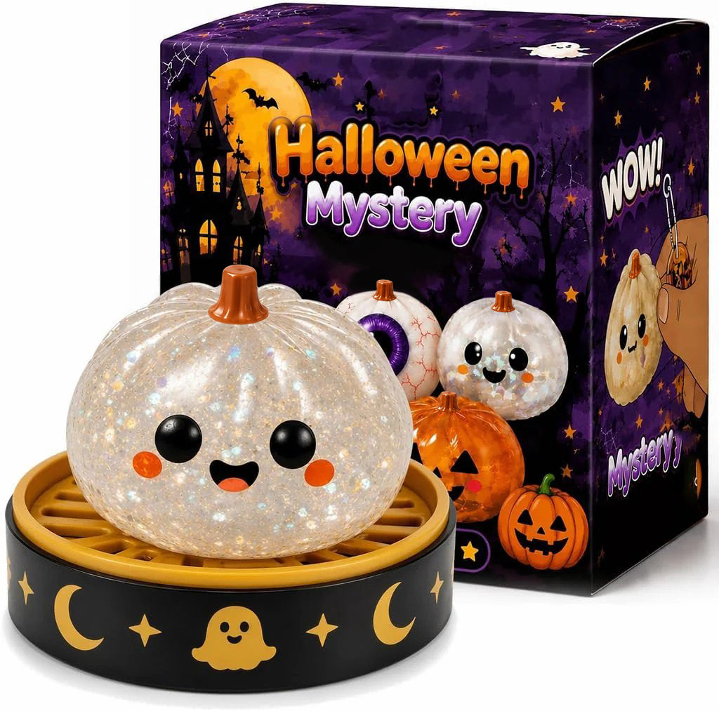 🎃👻 Last Day 50% OFF – Adorable Halloween Ghost Squishies You Can't Put Down! 🖐️