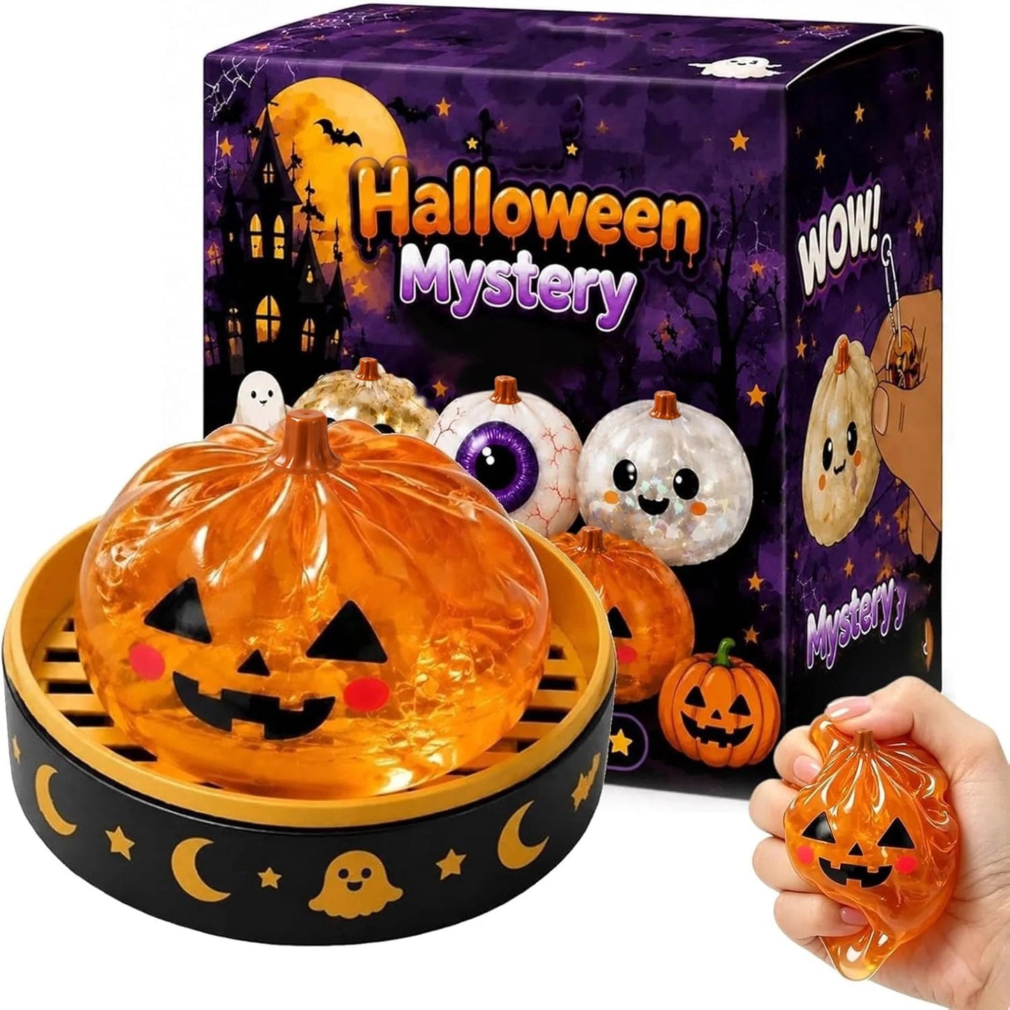 🎃👻 Last Day 50% OFF – Adorable Halloween Ghost Squishies You Can't Put Down! 🖐️