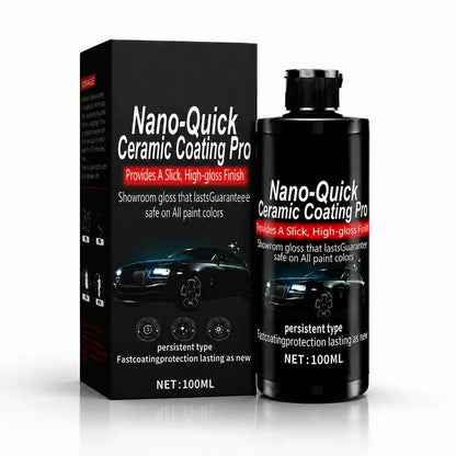 🚗 Spray. Wipe. Shine. Protect. – Nano Ceramic Coating for Your Car