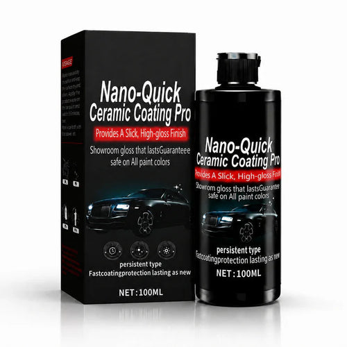 🚗 Spray. Wipe. Shine. Protect. – Nano Ceramic Coating for Your Car