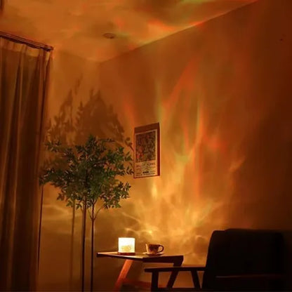 🌊 Water Wave Dynamic Projection Lamp – Turn Any Room Into a Dreamy Escape