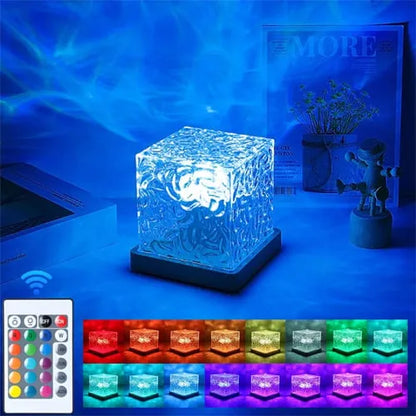 🌊 Water Wave Dynamic Projection Lamp – Turn Any Room Into a Dreamy Escape