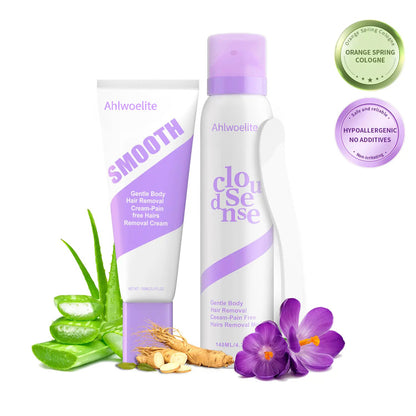 ✨ Gentle Hair Removal Cream – Smooth Skin Without the Razor Hassle