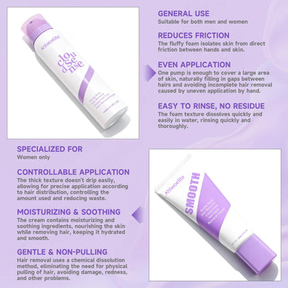 ✨ Gentle Hair Removal Cream – Smooth Skin Without the Razor Hassle