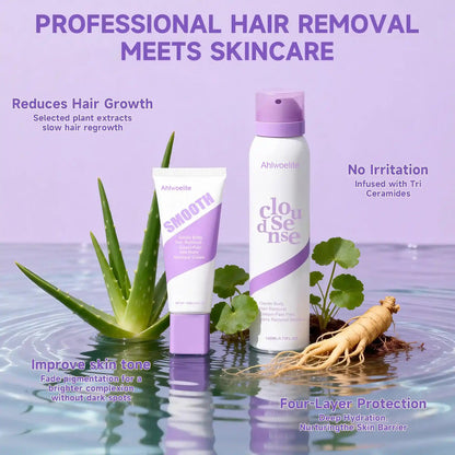 ✨ Gentle Hair Removal Cream – Smooth Skin Without the Razor Hassle