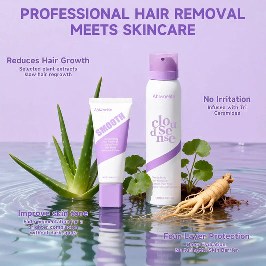 ✨ Gentle Hair Removal Cream – Smooth Skin Without the Razor Hassle
