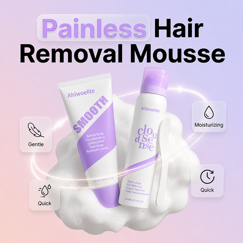 ✨ Gentle Hair Removal Cream – Smooth Skin Without the Razor Hassle
