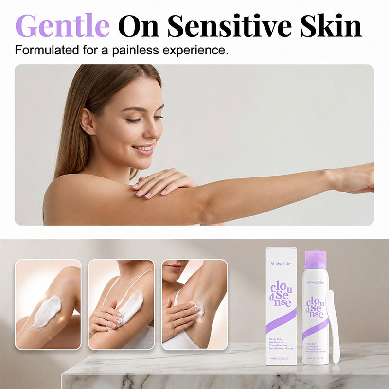 ✨ Gentle Hair Removal Cream – Smooth Skin Without the Razor Hassle