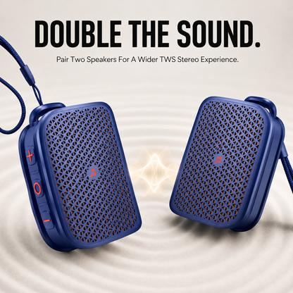 🔊 2026 New Magnetic Clip-On Bluetooth Speaker | IPX7 Waterproof, TWS Stereo & Ultra-Light Wearable Design