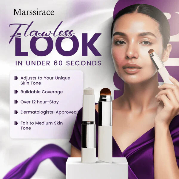 💄 Skin-Matching Foundation Stick – Effortless Coverage for a Natural, No-Makeup Look