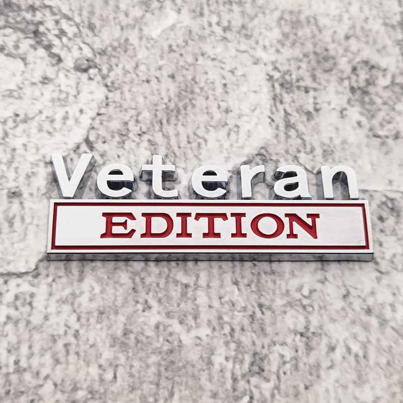 🎣 Fishing Special Edition Premium 3D Metal Vehicle Emblem Badge