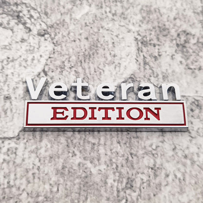🎣 Fishing Special Edition Premium 3D Metal Vehicle Emblem Badge