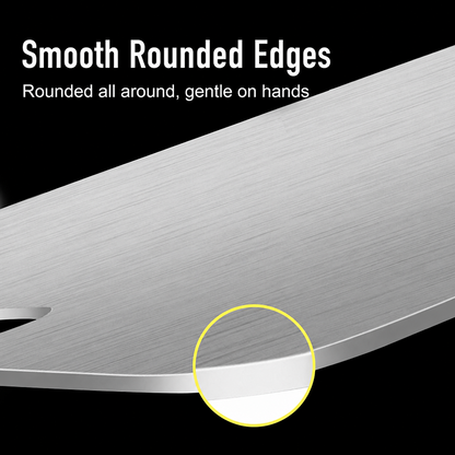 🔥🔥⚡Limited Time Flash Sale 49% Off - Stainless Steel Chopping Board, Non-slip Kitchen Chopping Board