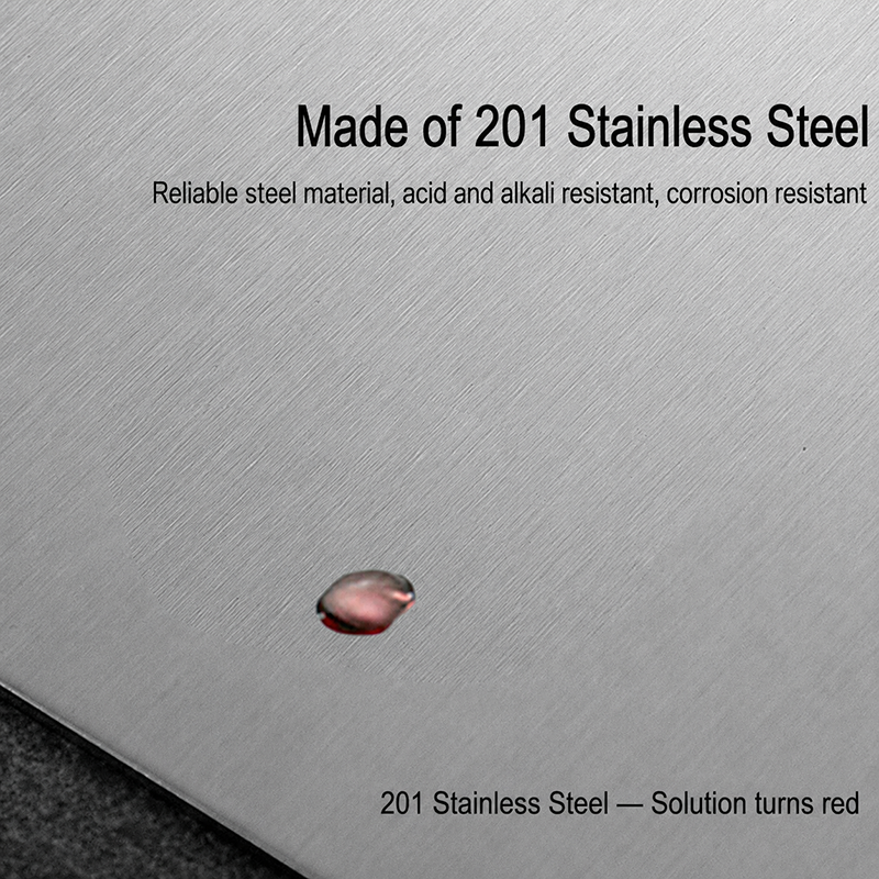 🔥🔥⚡Limited Time Flash Sale 49% Off - Stainless Steel Chopping Board, Non-slip Kitchen Chopping Board