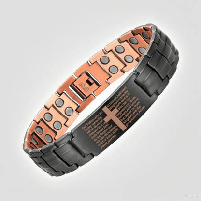 🧲 Timeless Copper Style. Magnetic Detail. Everyday Confidence.Relieve fatigue and promote blood circulation