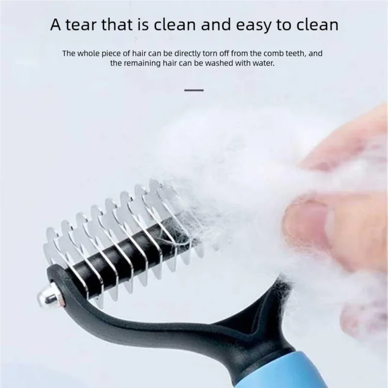 🐾 Last Day 55% OFF – Gentle Pet Grooming Brush for Easy, Stress-Free Hair Removal ✨