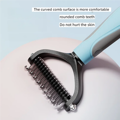 🐾 Last Day 55% OFF – Gentle Pet Grooming Brush for Easy, Stress-Free Hair Removal ✨