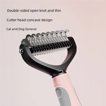 🐾 Last Day 55% OFF – Gentle Pet Grooming Brush for Easy, Stress-Free Hair Removal ✨