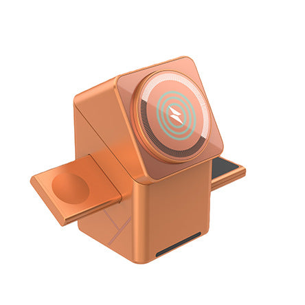 🔥Hot Sale Offers-3-in-1 Foldable Magnetic Wireless Charging Station