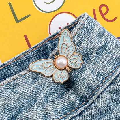 Last Day 50% OFF🔥8PCS Set Butterfly Waist Tighteners 🦋 Perfect Fit in Seconds — No Sewing Needed
