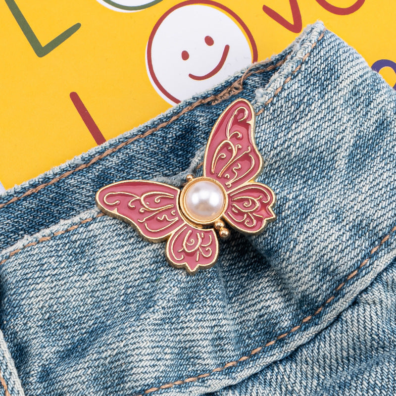 Last Day 50% OFF🔥8PCS Set Butterfly Waist Tighteners 🦋 Perfect Fit in Seconds — No Sewing Needed