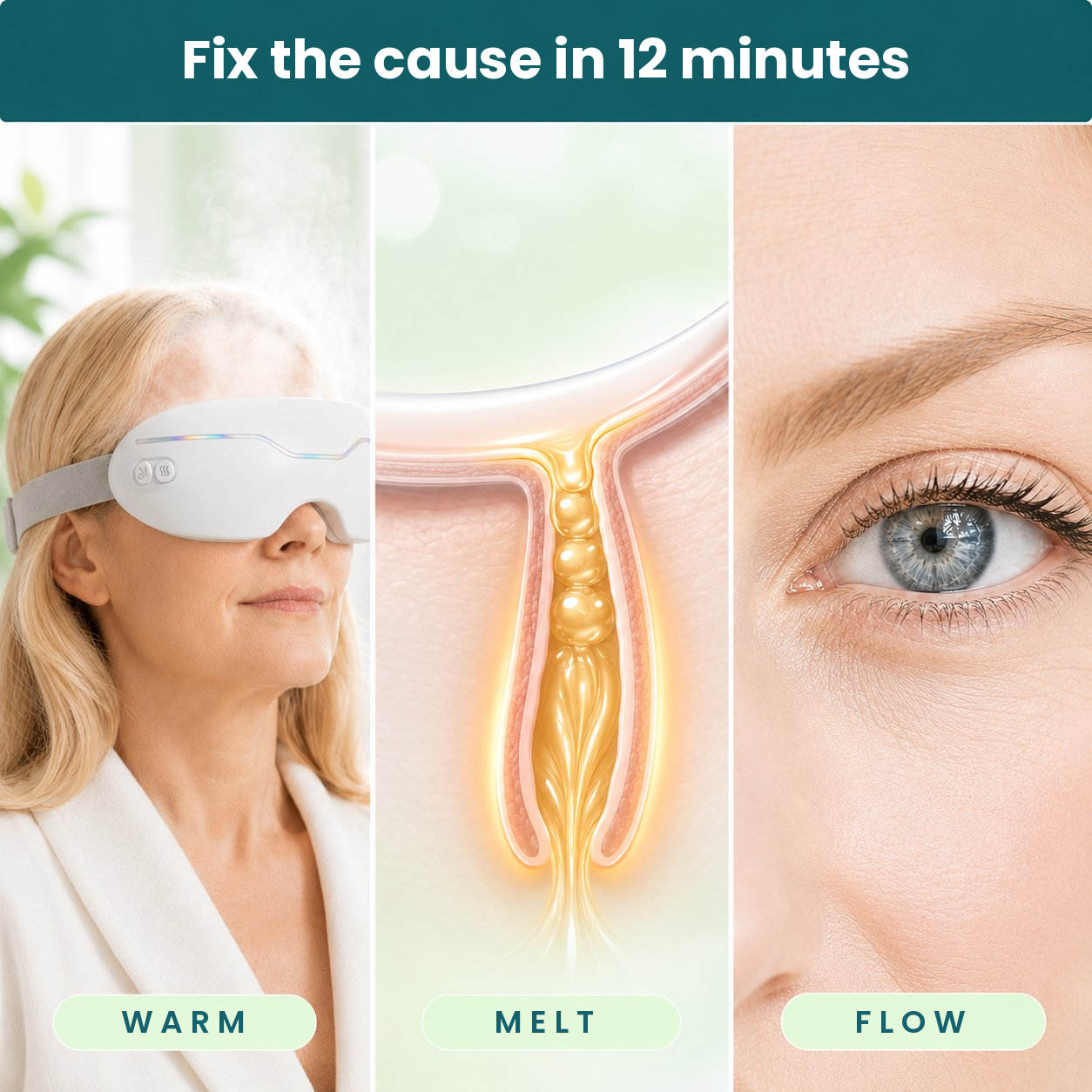 Eye massage SteamHeat Pro — Eye relaxation, relief from fatigue and dryness