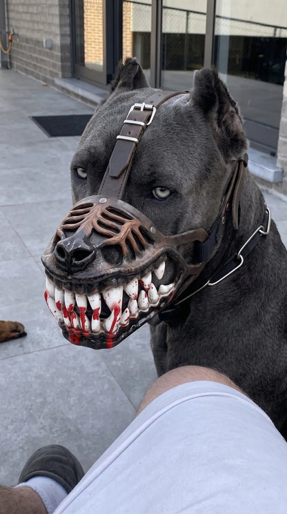 🎃 🐶Hell Hound Monster Muzzle