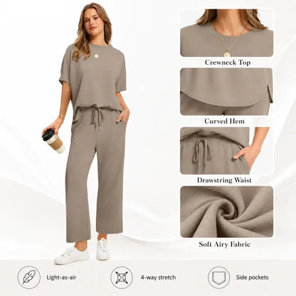 🔥Last Day Discount 60% Off - 🥰Two Piece Sets for Women Summer Outfits