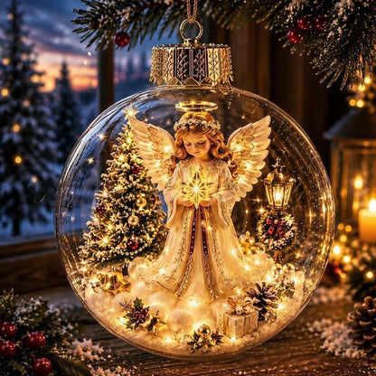 Glowing Mini Christmas Wonderland Ornament 🎄