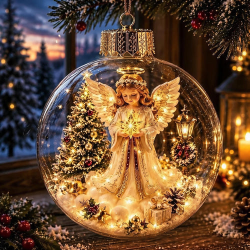 Glowing Mini Christmas Wonderland Ornament 🎄