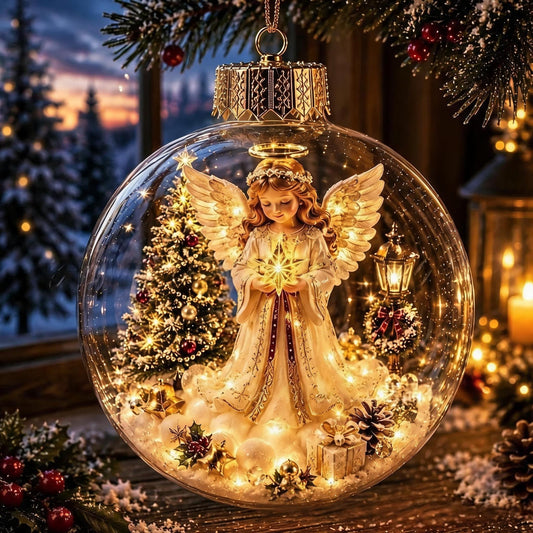 Glowing Mini Christmas Wonderland Ornament 🎄