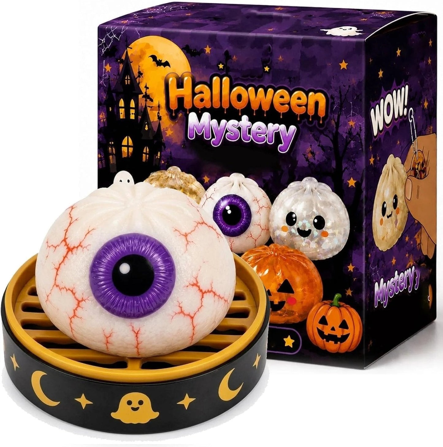 🎃👻 Last Day 50% OFF – Adorable Halloween Ghost Squishies You Can't Put Down! 🖐️