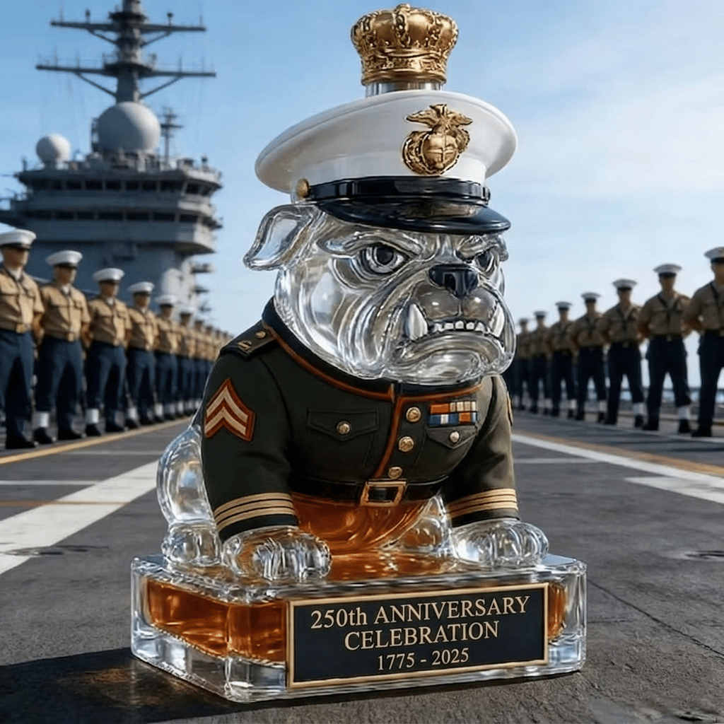 🔥 Limited-Time Offer | 250th Anniversary Military-Inspired Bulldog Whiskey Decanter Set