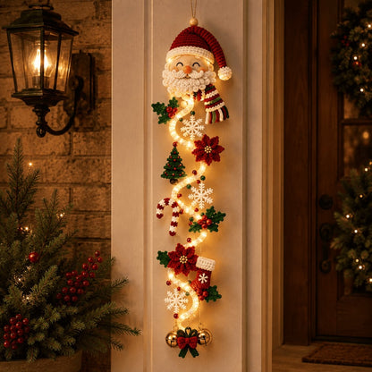 🎅Glowing Christmas Door Hanger