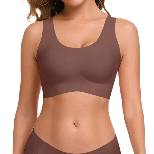 ⏰ LAST 3 HOURS: Seamless Wireless Bralette for Women | Full Coverage Smart Size Everyday Bra